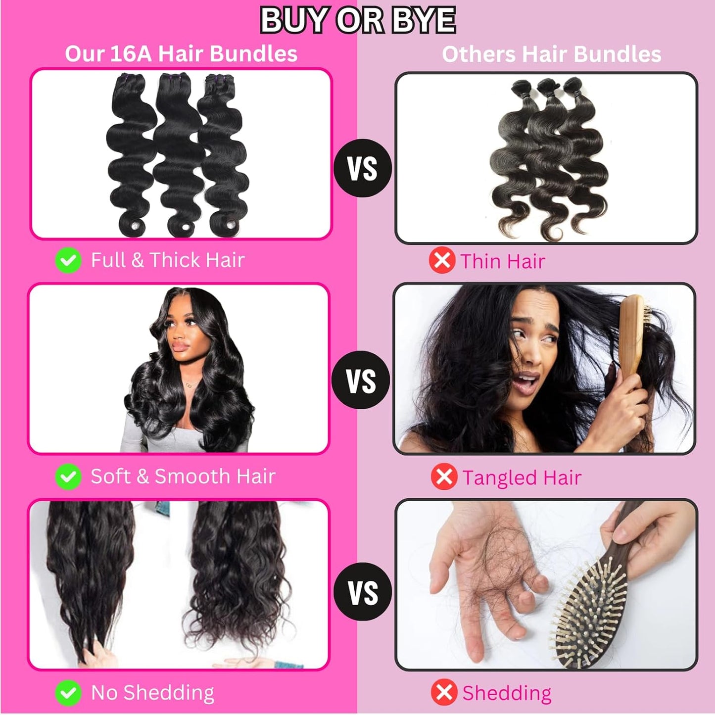 Body Wave Hair Bundle – Soft & Natural Human Hair