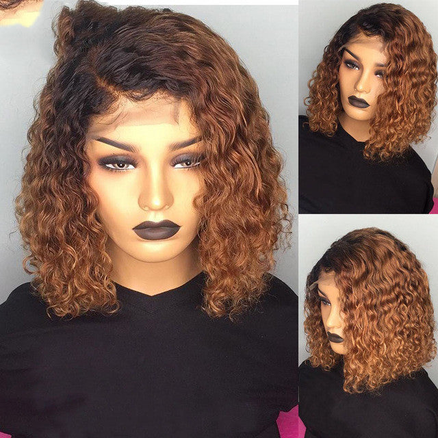 Short Glueless HD Lace Wig – Real Human Hair