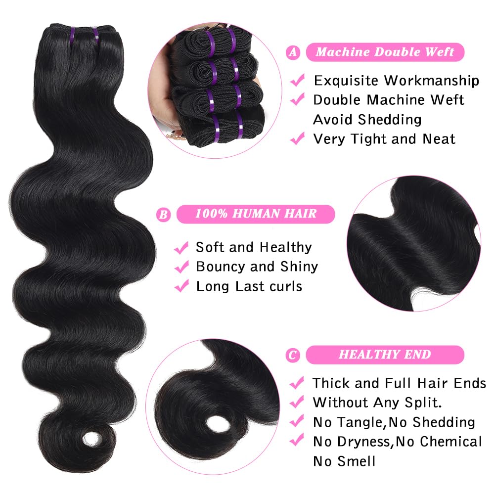 Body Wave Hair Bundle – Soft & Natural Human Hair