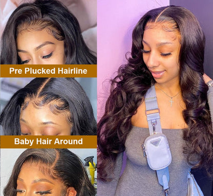 HD Body Wave Lace Wig – Premium Real Hair