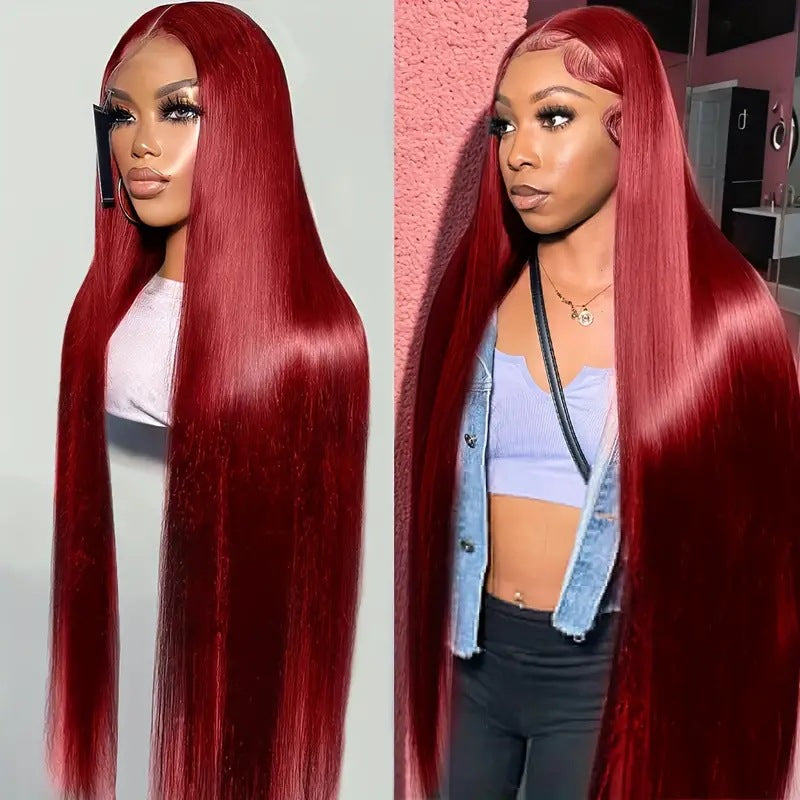 Luxury Straight HD Lace Wig – 100% Human Hair