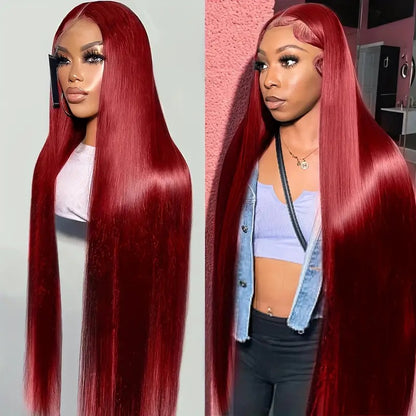 Luxury Straight HD Lace Wig – 100% Human Hair