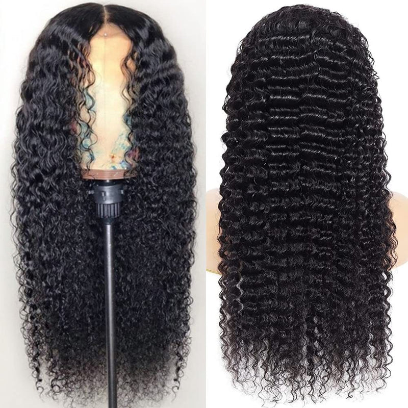 Deep Wave HD Lace Wig – Natural Hairline (Glueless)