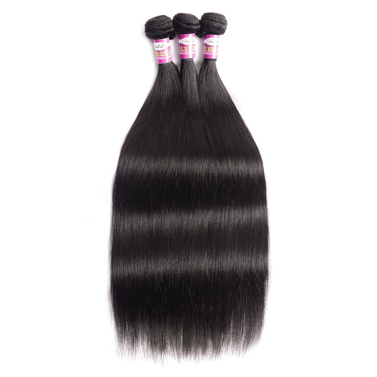 Luxury Straight Hair Bundles – 100% Human Hair