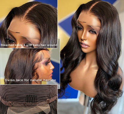 HD Body Wave Lace Wig – Premium Real Hair